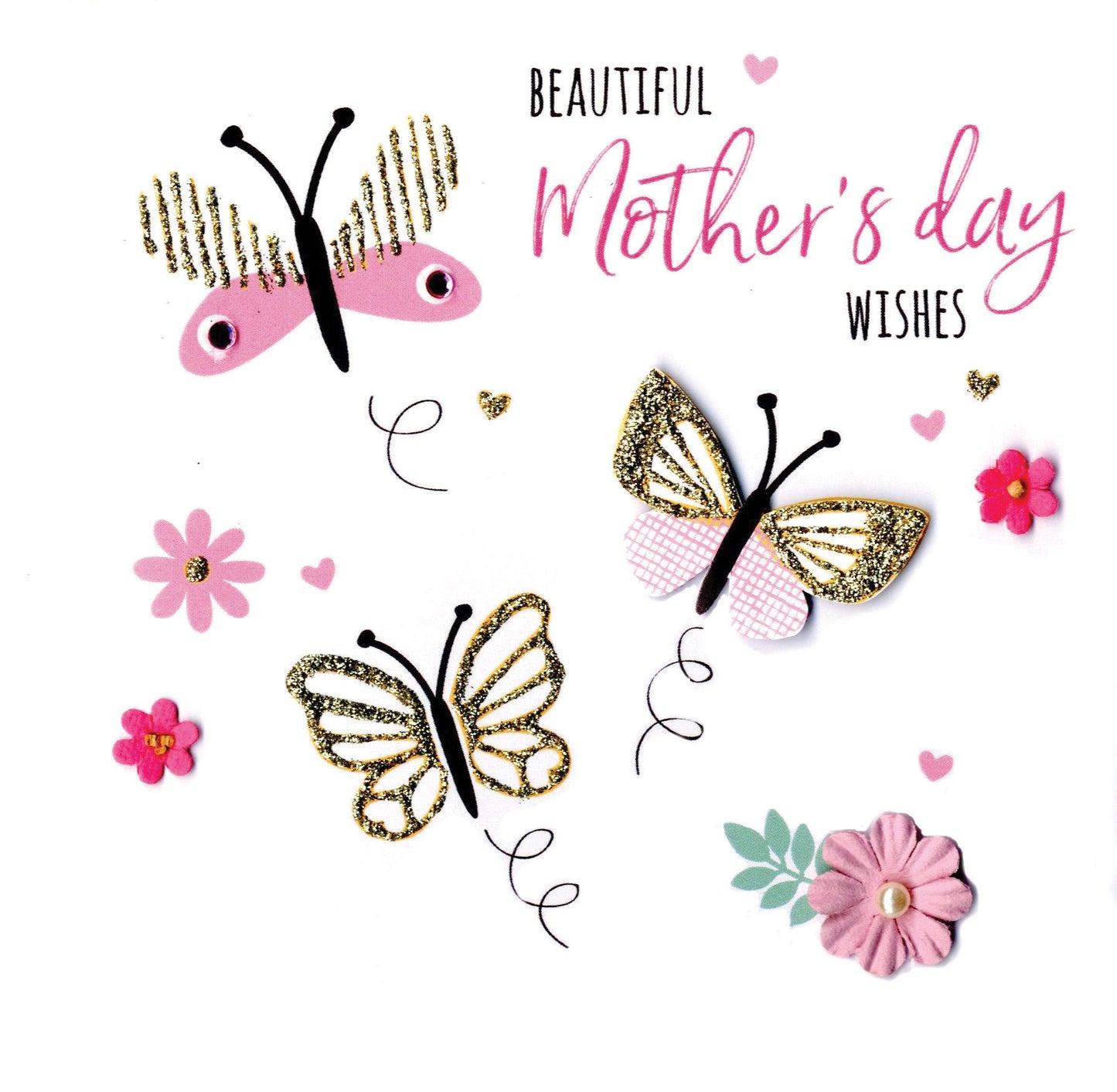 Mother's Day Card Beautiful Butterflies