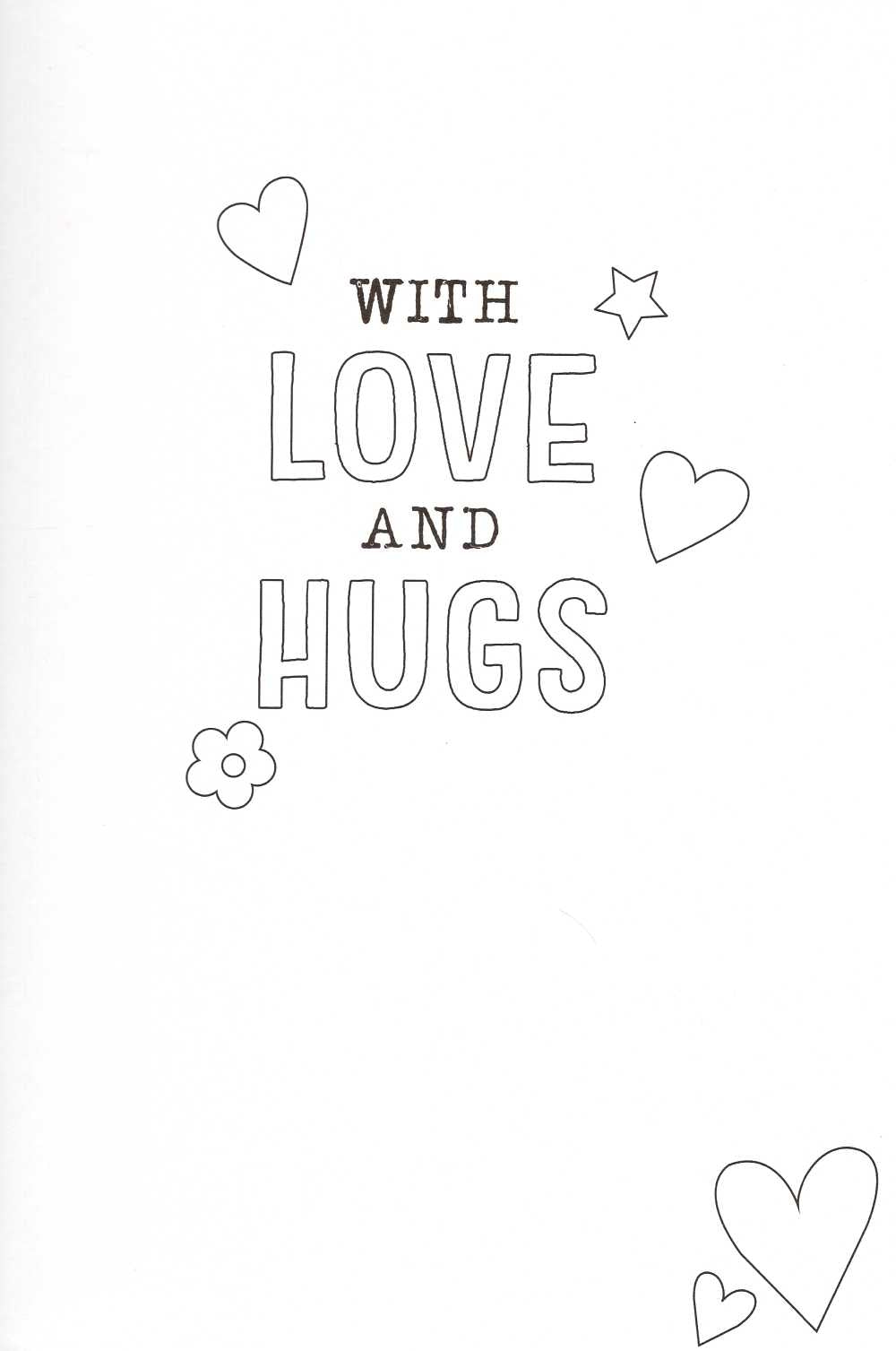 Mummy Owl Love You Colour-Me-In Mother's Day Greeting Card With Stickers