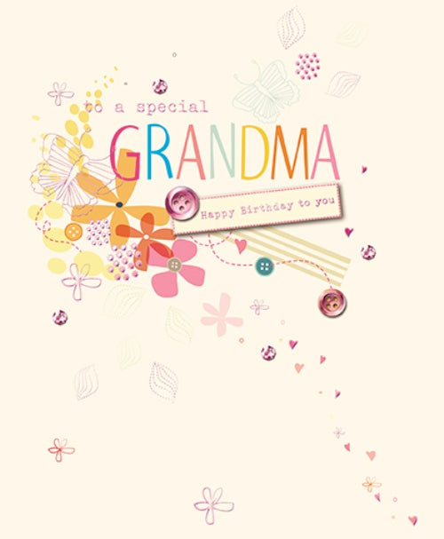Special Grandma Happy Mother's Day Greeting Card