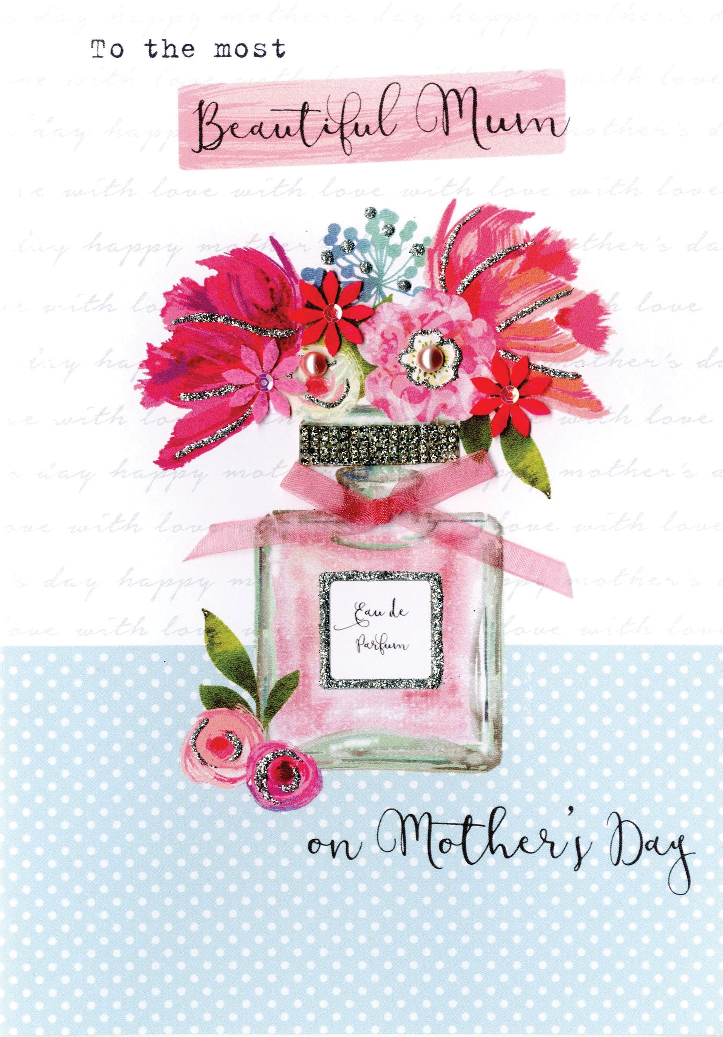 Mother's Day Card Most Beautiful Mum