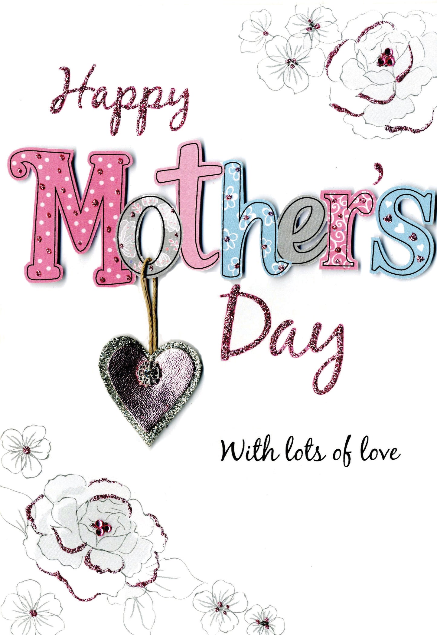 Happy Mother's Day Card With Lots Of Love