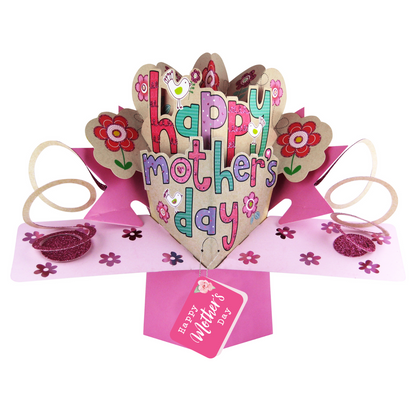 Happy Mother's Day Pop Up Card For Mothering Sunday
