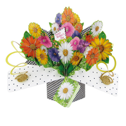 Happy Mother's Day Pop-Up Flowers Greeting Card