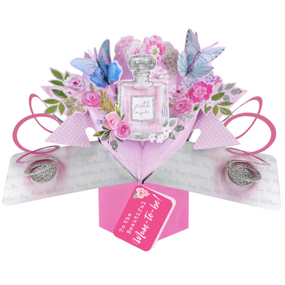 Mother's Day Card Beautiful Mum-to-be! With Love Pop Up Card