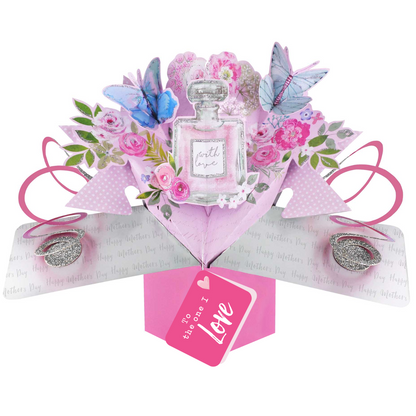 Mother's Day Card To The One I Love With Love Pop Up Card