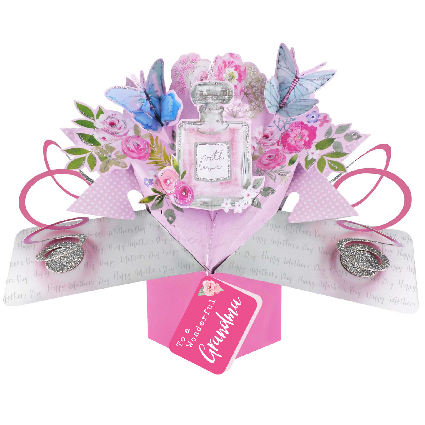 Mother's Day Card To A Wonderful Grandma With Love Pop Up Card