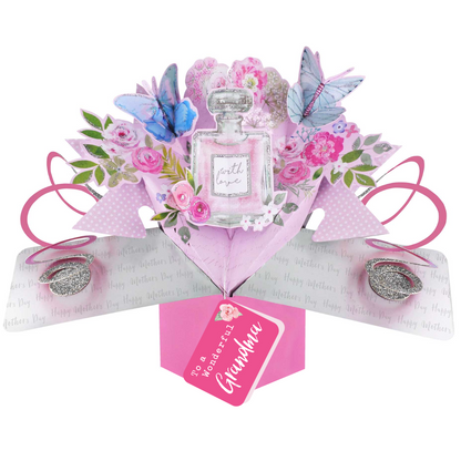 Mother's Day Card To A Wonderful Grandma With Love Pop Up Card