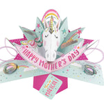 Happy Mother's Day Unicorn Pop Up Greeting Card