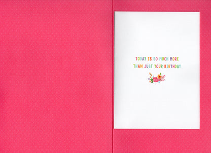 To A Special Mum On A Special Day Birthday Greeting Card
