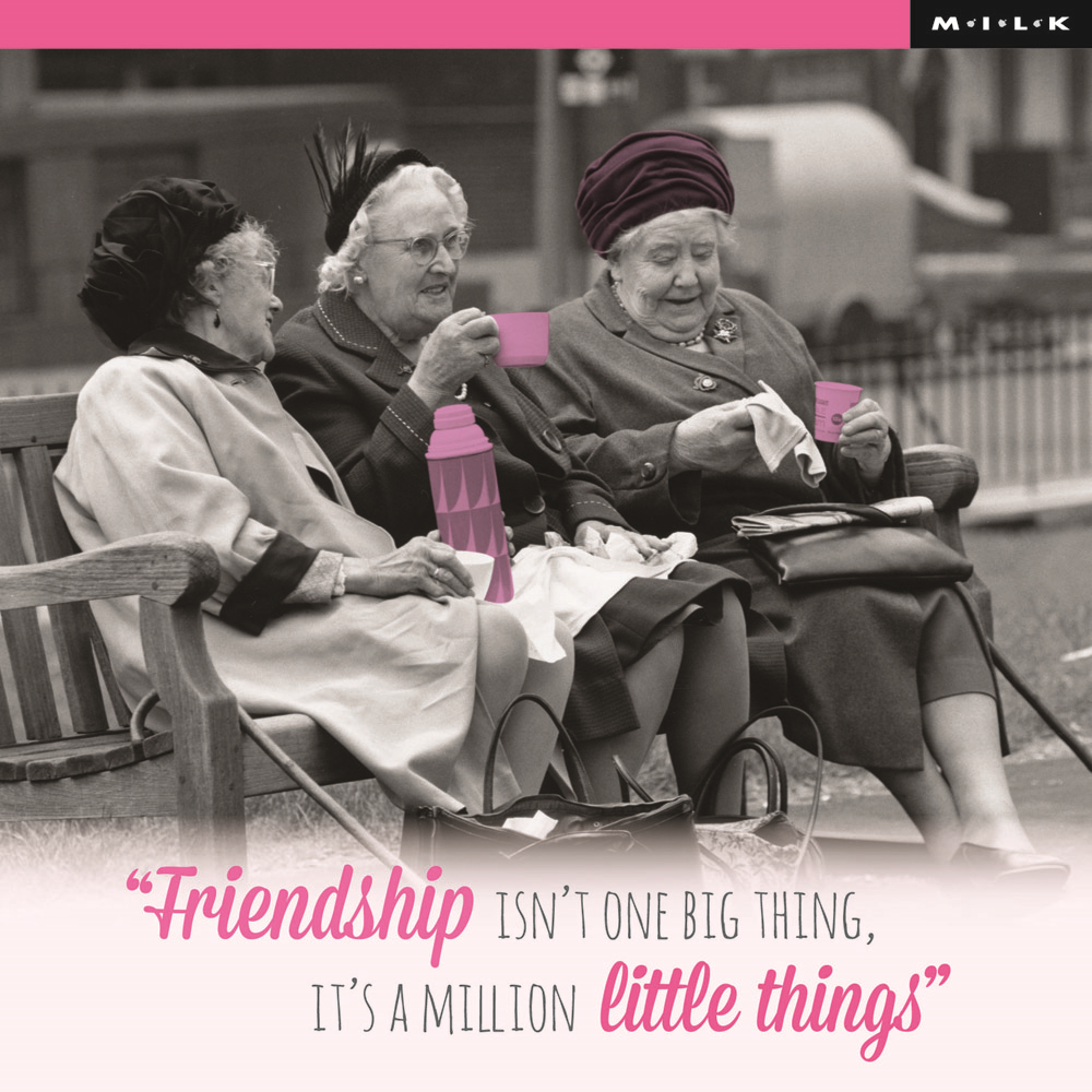 Friendship Is A Million Little Things Birthday Greeting Card