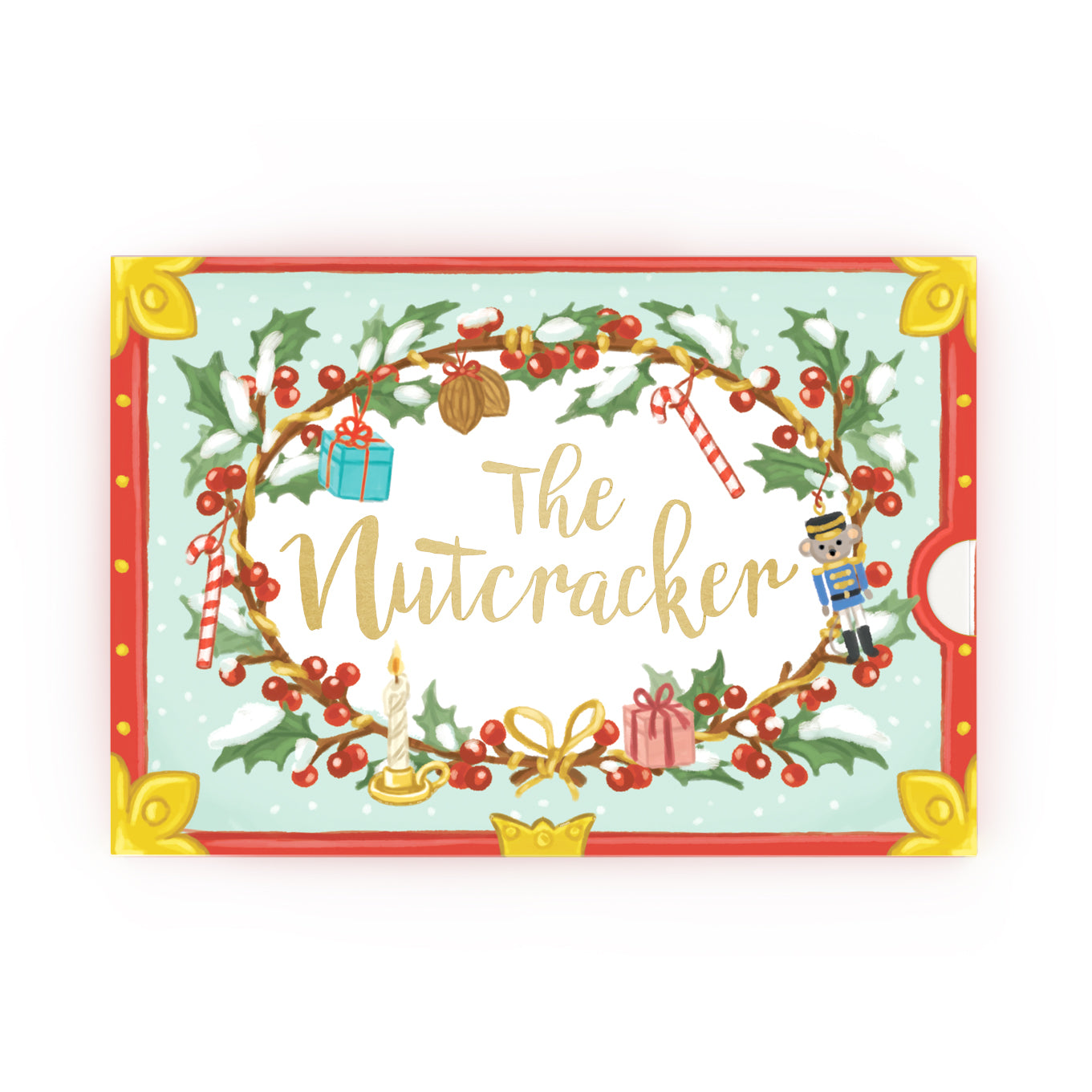 The Nutcracker Music Box Card Novelty Dancing Musical Christmas Card