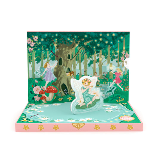 Fairyland Dream Music Box Card Novelty Dancing Musical Greeting Card