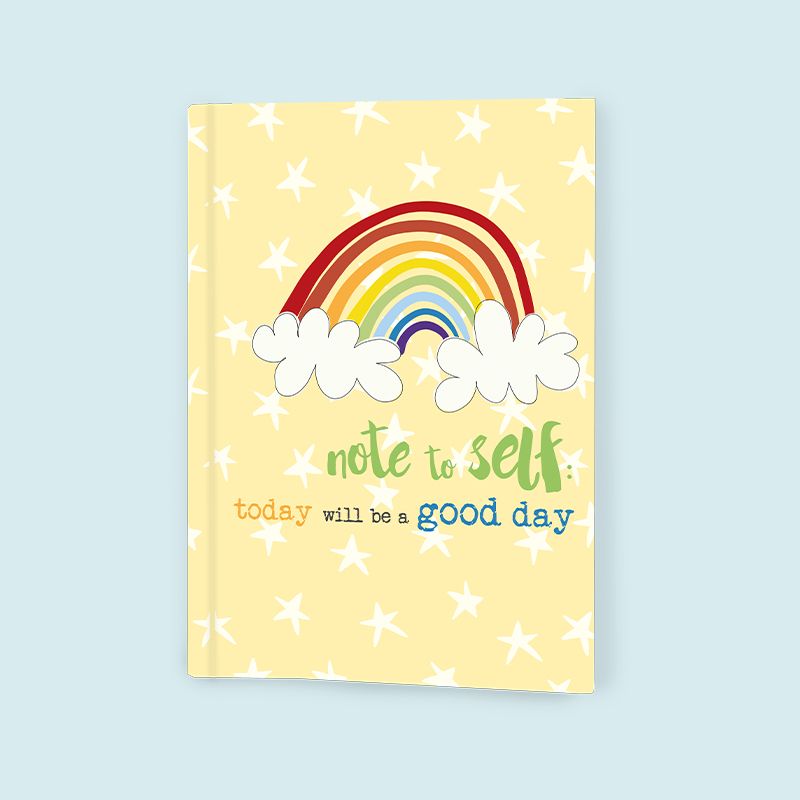 Note To Self Today Will Be A Good Day Notebook Gift
