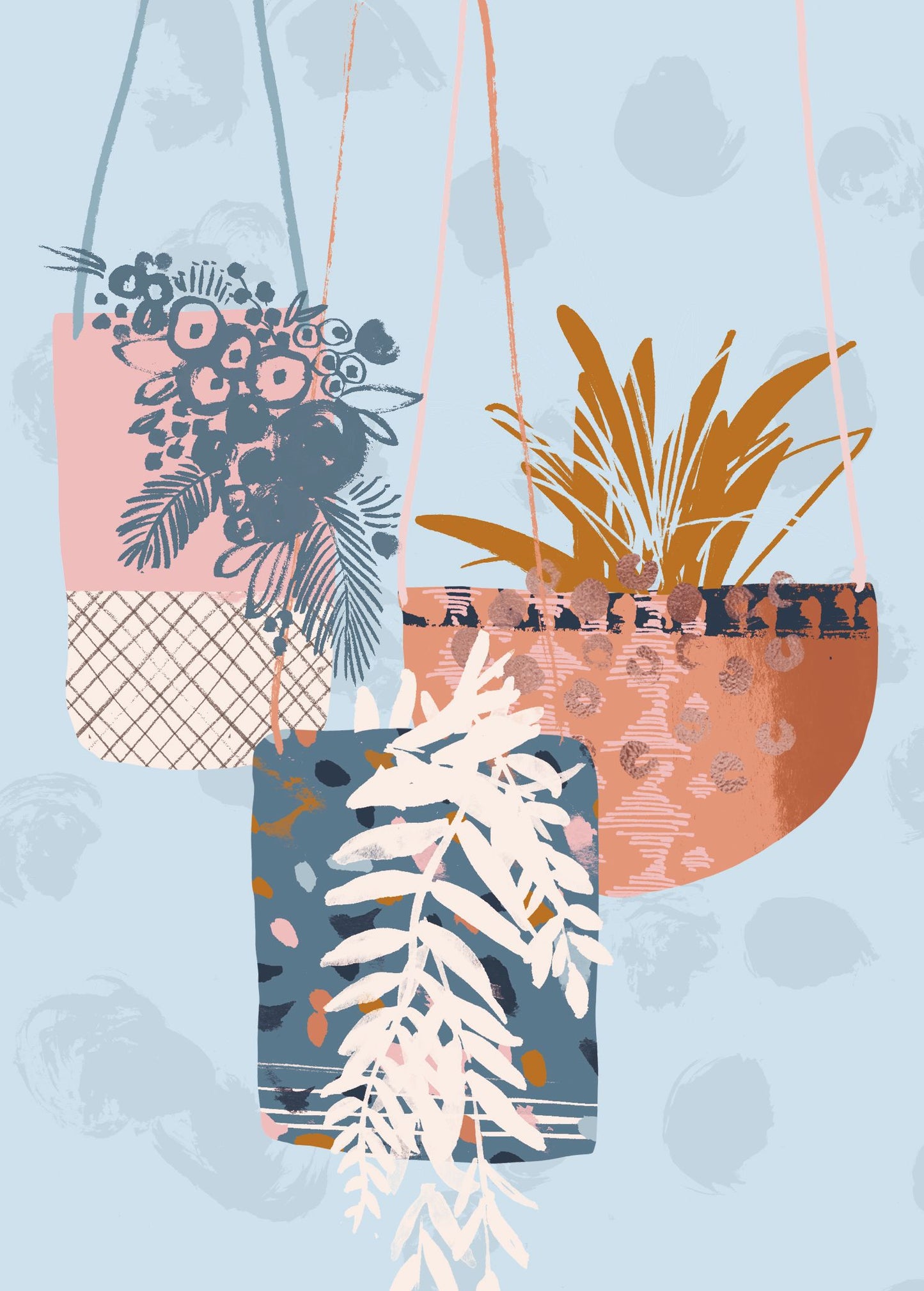 Gifted Stationery Bohemian 12 Notecards & Envelopes In Wallet