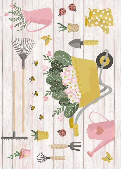 Gifted Stationery Potting Shed 12 Notecards & Envelopes In Wallet