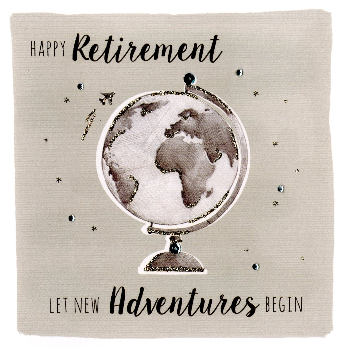 Happy Retirement Embellished Greeting Card