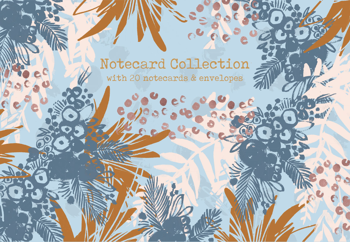Gifted Stationery Bohemian 20 Notecards & Envelopes Set