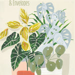 Gifted Stationery Wild Leaf 12 Notecards & Envelopes In Wallet