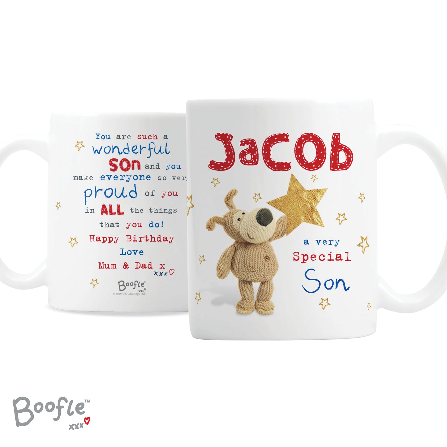 Personalised Boofle Very Special Star Mug - Personalise It!