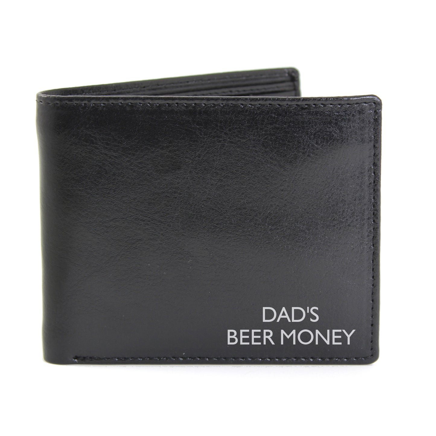 Personalised Message Leather Wallet - Personalise It!
