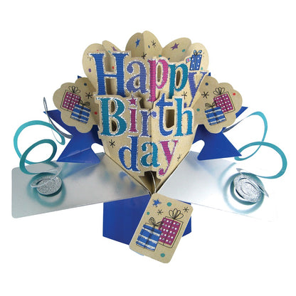 Happy Birthday Pop-Up Greeting Card | Pop Up Cards | Birthday Cards