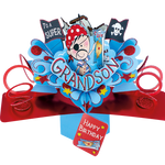Grandson Birthday Pop-Up Greeting Card