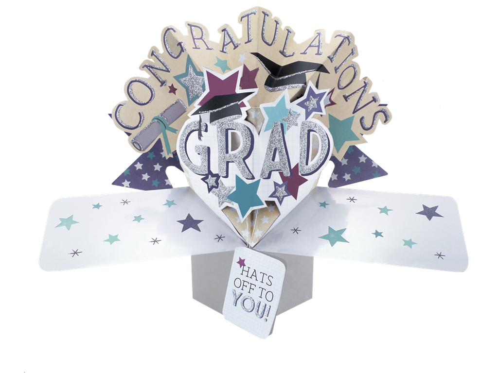 Graduation Pop-Up Greeting Card