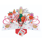 Birthday Prosecco Pop-Up Greeting Card