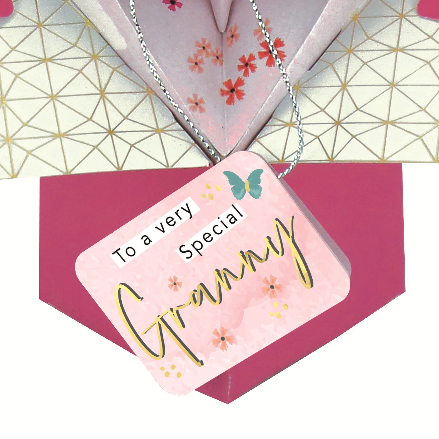 To a very Special Granny Pink Tag