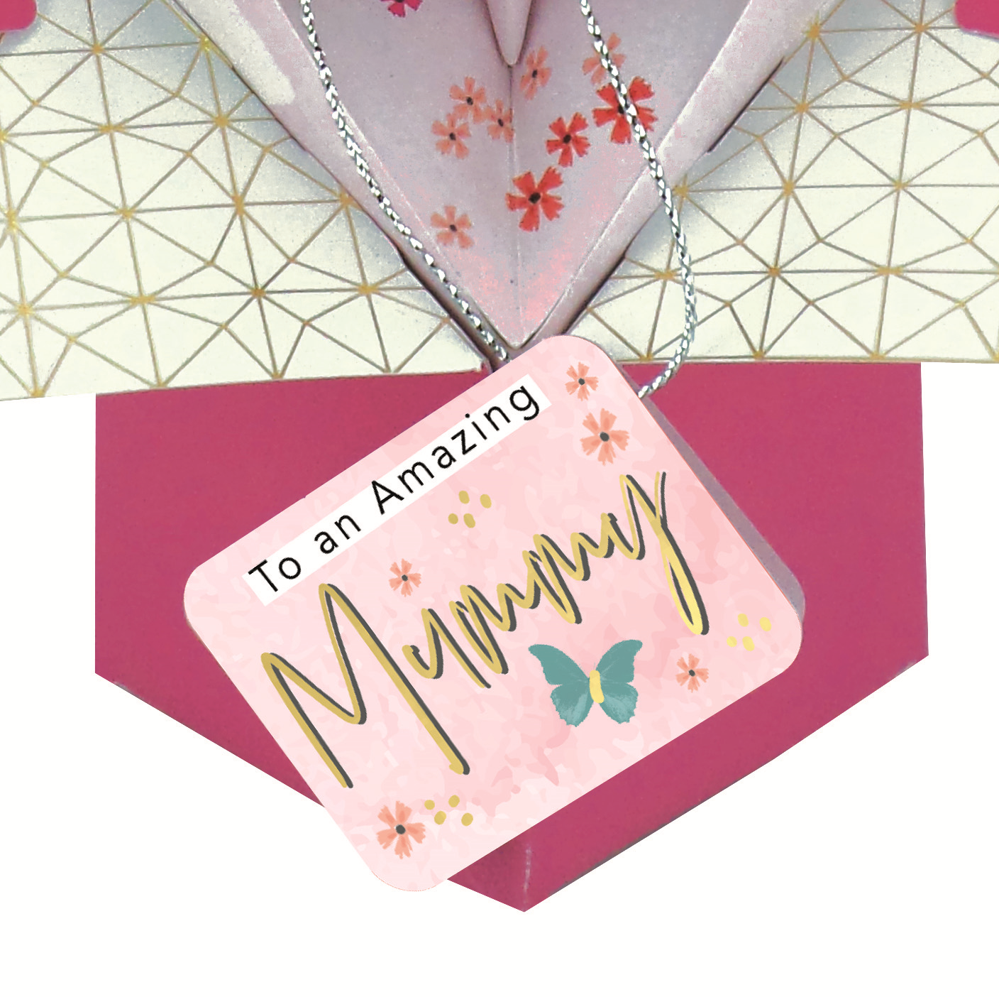 To an Amazing Mummy Pink Tag
