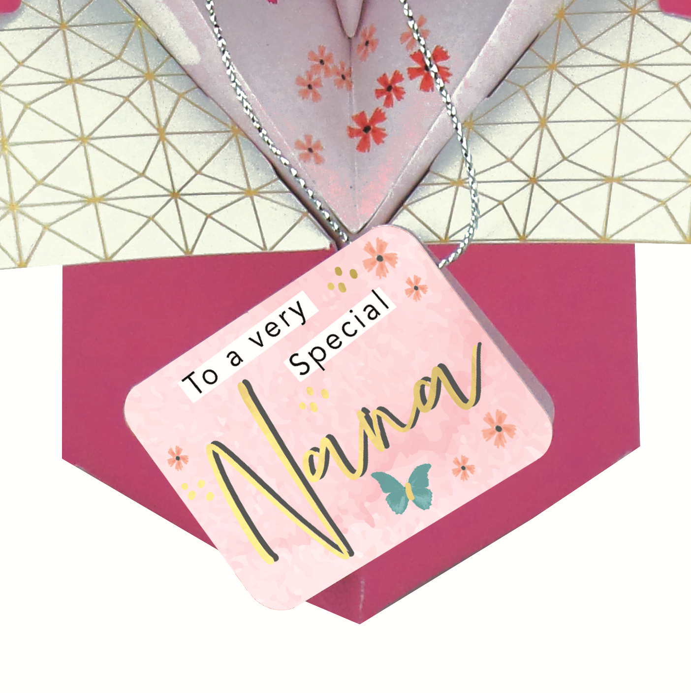 Special Nana Happy Birthday Pop-Up Greeting Card
