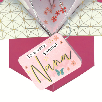 Special Nana Happy Birthday Pop-Up Greeting Card