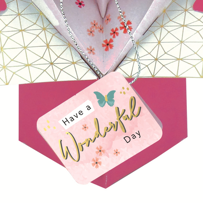 Female Happy Birthday Pop-Up Greeting Card