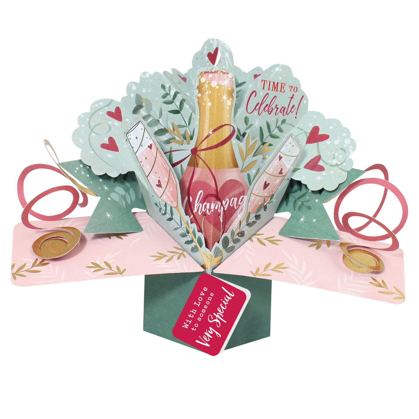 Pop Up Time To Celebrate To Someone Very Special Greeting Card