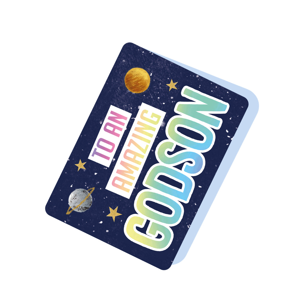 TO AN AMAZING GODSON Blue Tag