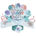 Happy Birthday To You Balloons Pop-Up Greeting Card