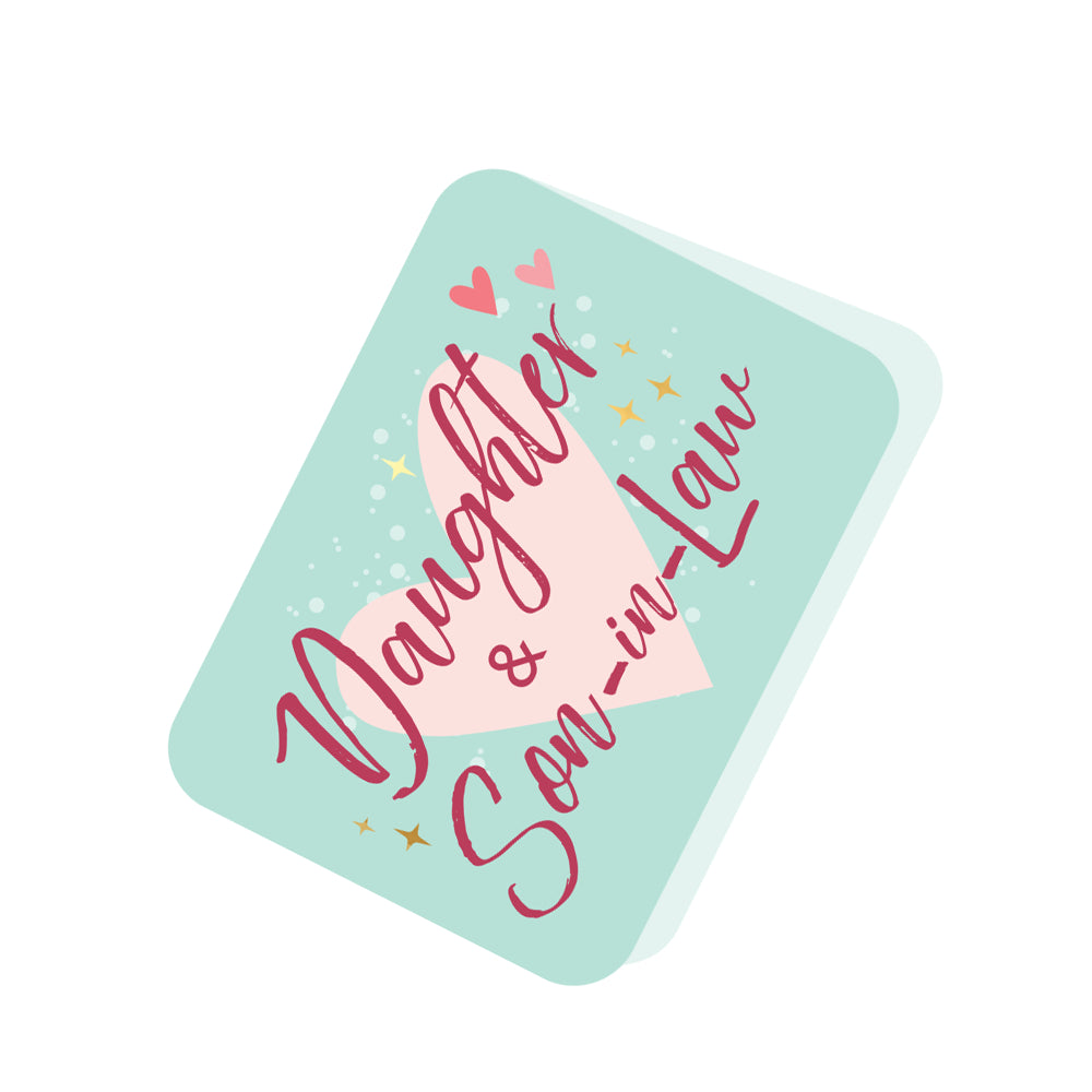 Love Birds Daughter & Son-In-Law Pop Up Anniversary Card
