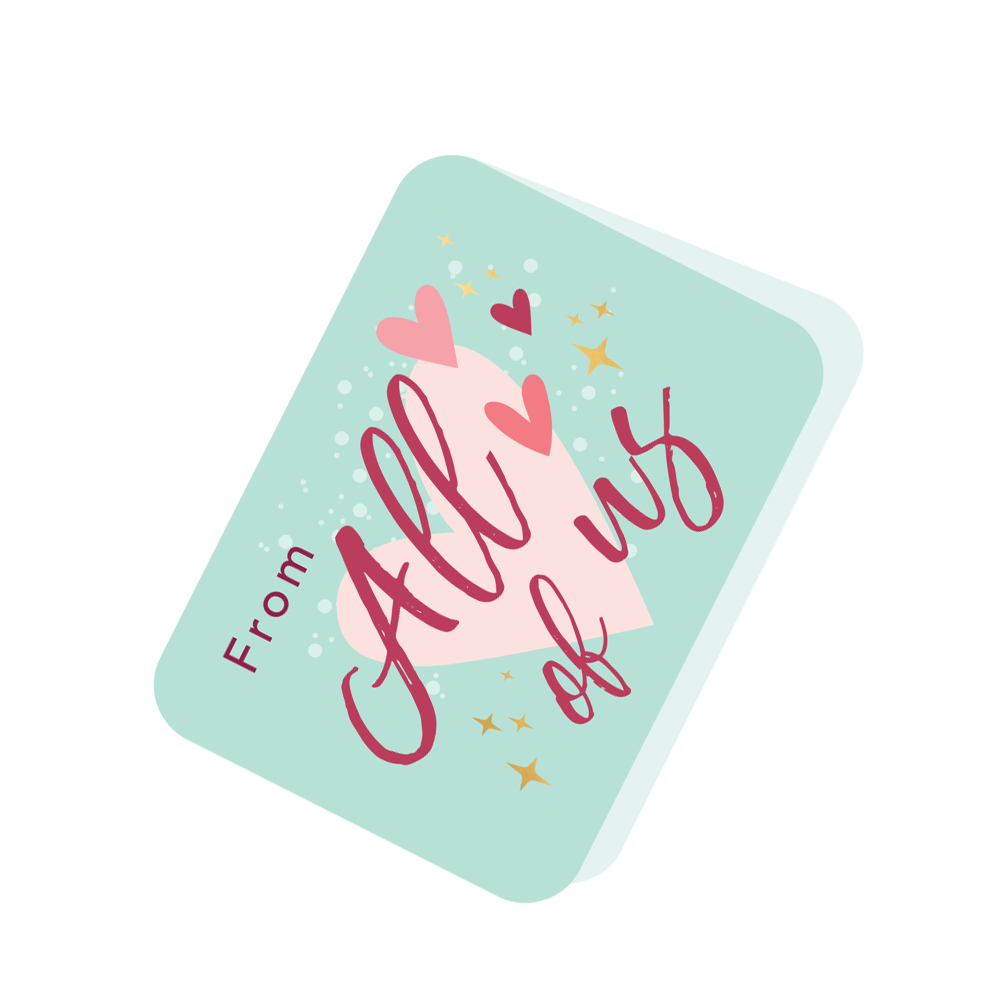 From All Of Us Happy Easter Decorated Egg Pop Up Easter Card