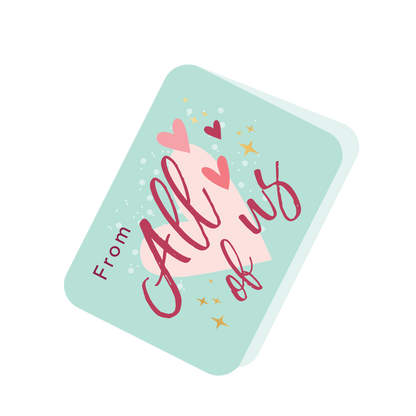 From All Of Us Happy Easter Decorated Egg Pop Up Easter Card