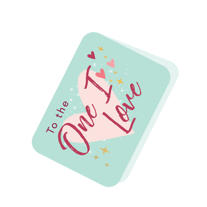 Love Birds To The One I Love Pop Up Anniversary Card