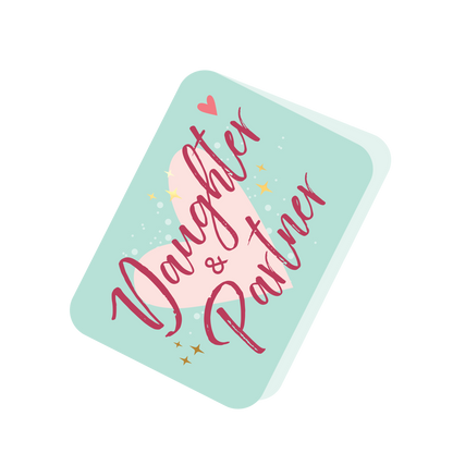 Daughter & Partner Happy Easter Decorated Egg Pop Up Easter Card