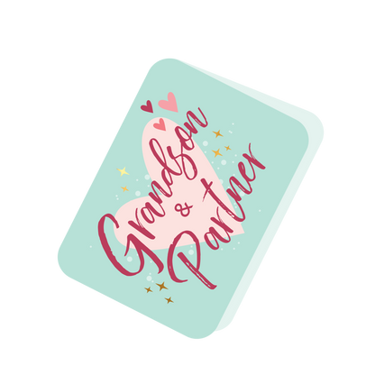 Grandson & Partner Happy Easter 3D Pop Up Card