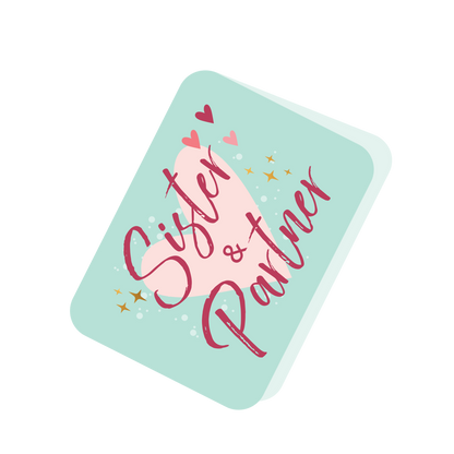 Sister & Partner Happy Easter Decorated Egg Pop Up Easter Card