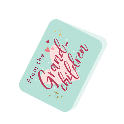 Big Hug To Grandparents From Grandchildren Pop Up Card
