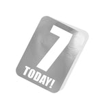 7 Today! Silver Tag