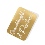 Granddaughter & Partner Gold Tag