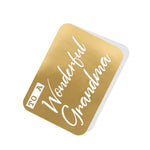To a Wonderful Grandma Gold Tag