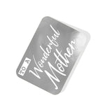 To a Wonderful Mother Silver Tag