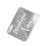 To a Wonderful Nan Silver Tag