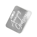 To an Amazing Godson Silver Tag